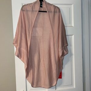 Lovely Pink open front Sweater ~ Shrug. NWOT